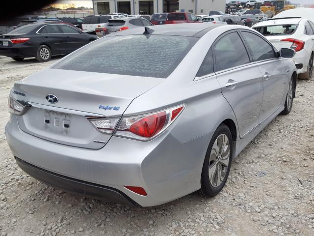 KMHEC4A47EA103807 - 2014 HYUNDAI SONATA HYBRID  photo 4