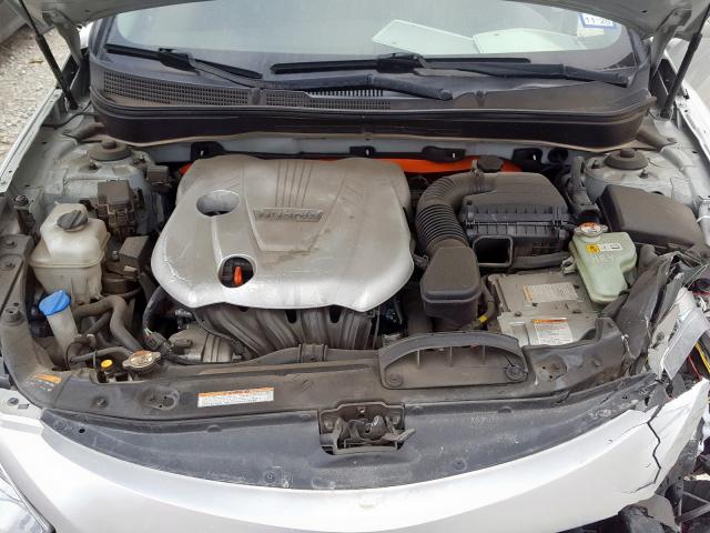 KMHEC4A47EA103807 - 2014 HYUNDAI SONATA HYBRID  photo 7