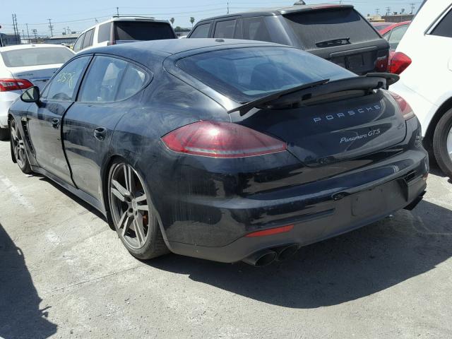 WP0AF2A75EL083120 - 2014 PORSCHE PANAMERA G BLACK photo 3