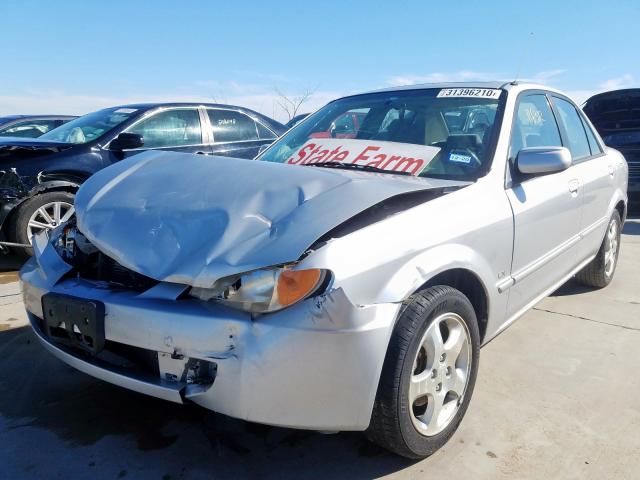 JM1BJ225520557676 - 2002 MAZDA PROTEGE DX  photo 2