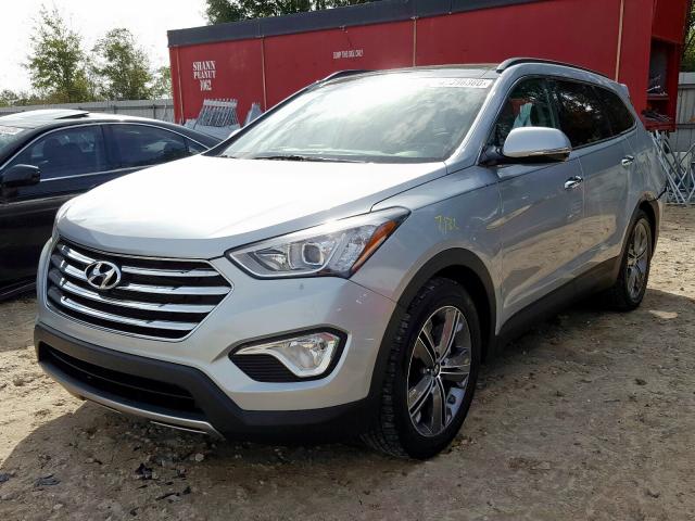 KM8SR4HF8EU056987 - 2014 HYUNDAI SANTA FE GLS  photo 2