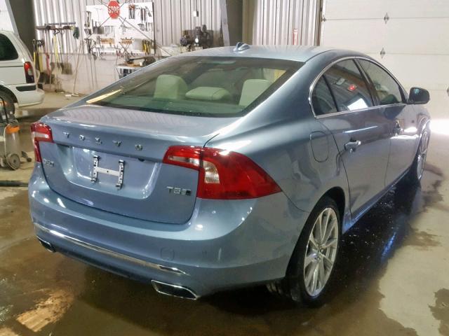 LYV402TKXJB165682 - 2018 VOLVO S60 PREMIE BLUE photo 4