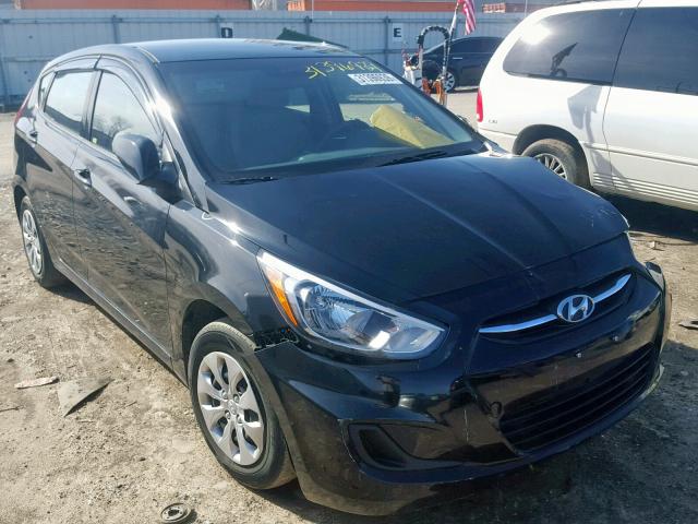 KMHCT5AE2HU301526 - 2017 HYUNDAI ACCENT SE BLACK photo 1