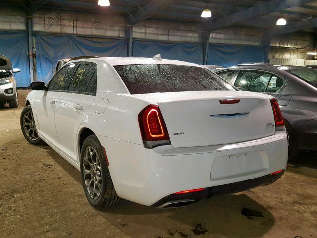 2C3CCAGG7GH253226 - 2016 CHRYSLER 300 S WHITE photo 3