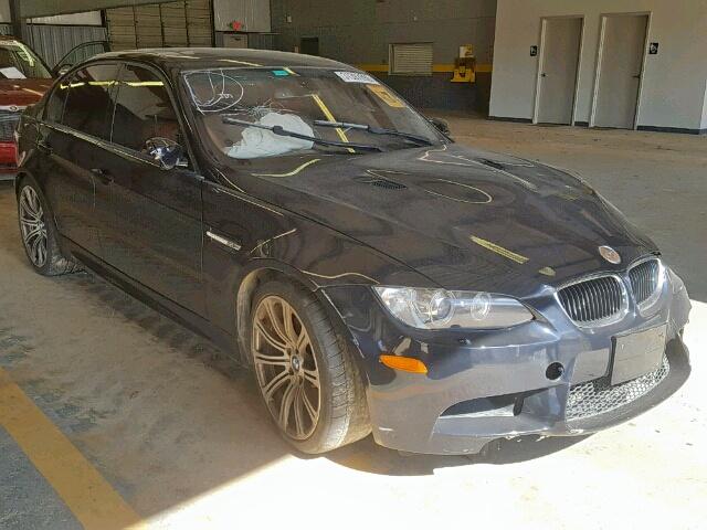 WBSVA93528E041235 - 2008 BMW M3 BLACK photo 1