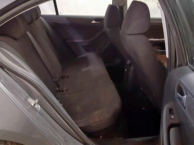 3VW1K7AJ4FM421513 - 2015 VOLKSWAGEN JETTA BASE GRAY photo 6