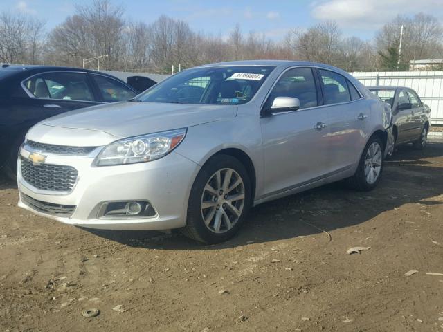 1G11F5SL8FU149192 - 2015 CHEVROLET MALIBU LTZ SILVER photo 2