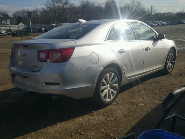 1G11F5SL8FU149192 - 2015 CHEVROLET MALIBU LTZ SILVER photo 4