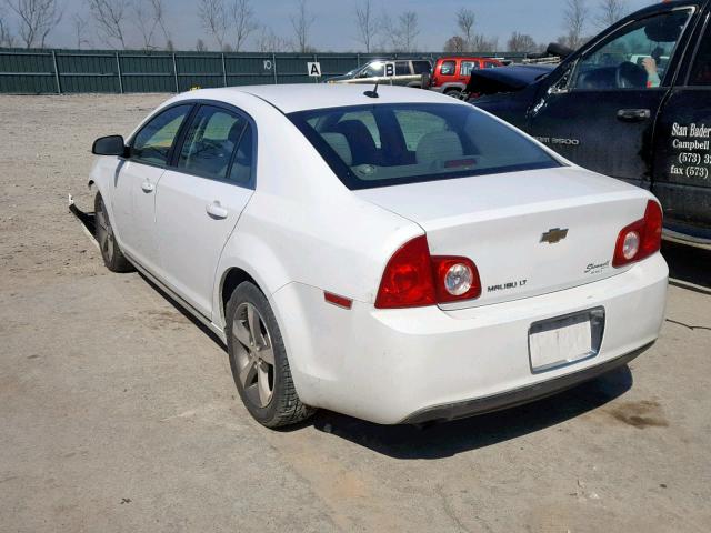 1G1ZC5E13BF271964 - 2011 CHEVROLET MALIBU 1LT 白色 照片 3