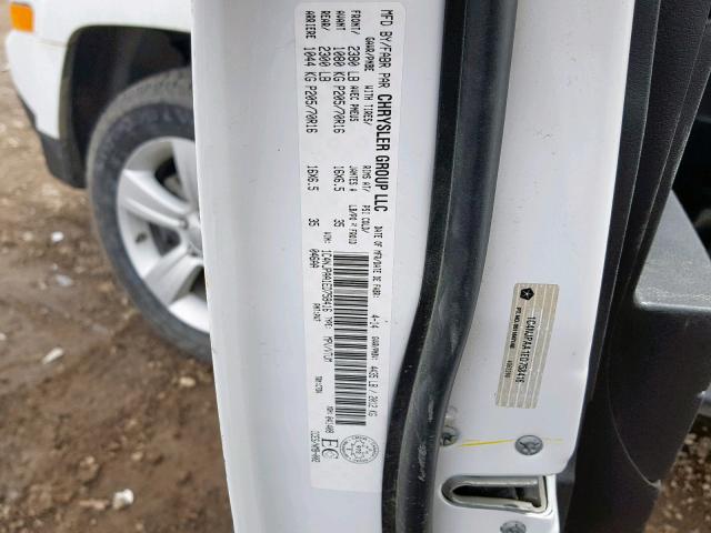 1C4NJPAA1ED758416 - 2014 JEEP PATRIOT WHITE photo 10