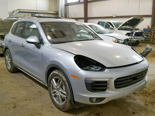 WP1AB2A22FLA58725 - 2015 PORSCHE CAYENNE S SILVER photo 1