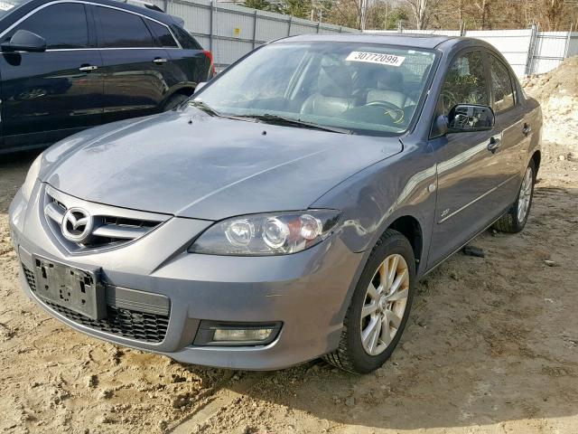 JM1BK324X71765841 - 2007 MAZDA 3 S BLUE photo 2