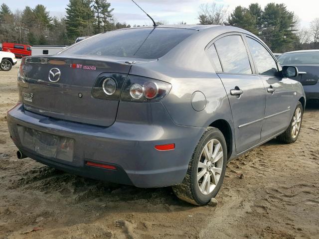 JM1BK324X71765841 - 2007 MAZDA 3 S BLUE photo 4