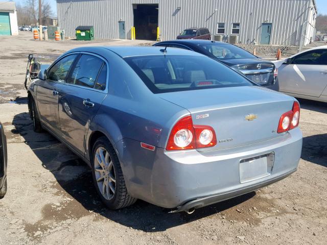 1G1ZK57B394185844 - 2009 CHEVROLET MALIBU LTZ BLUE photo 3