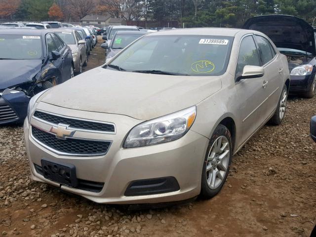 1G11C5SA4DF322456 - 2013 CHEVROLET MALIBU 1LT 银色 照片 2