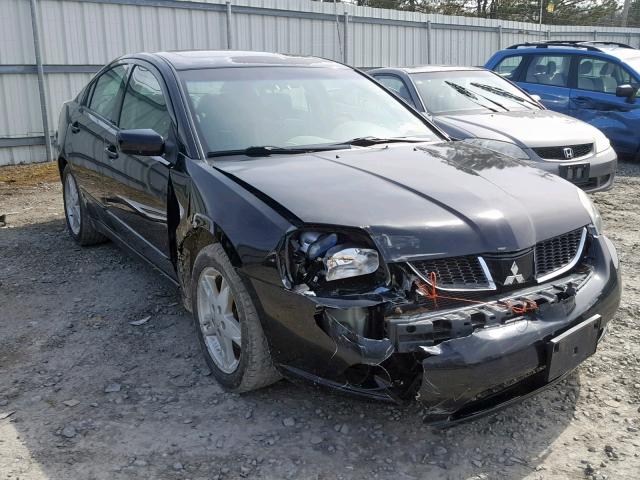 4A3AB76S65E047363 - 2005 MITSUBISHI GALANT GTS BLACK photo 1