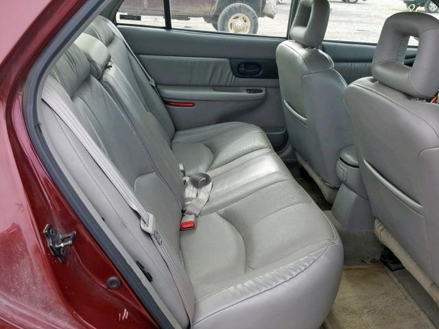 2G4WB52K5X1478389 - 1999 BUICK REGAL LS BURGUNDY photo 6