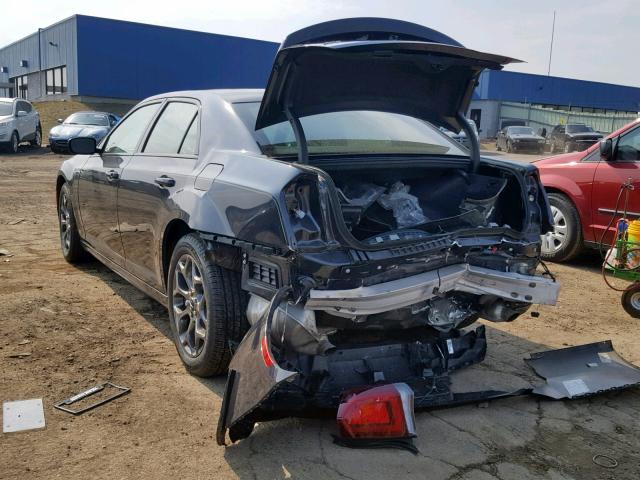 2C3CCAGGXHH628799 - 2017 CHRYSLER 300 S GRAY photo 3