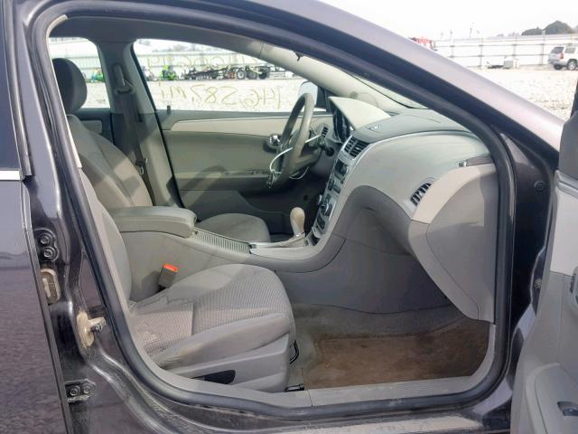 1G1ZC5E02AF274232 - 2010 CHEVROLET MALIBU 1LT გრაფიტი ფოტო 5