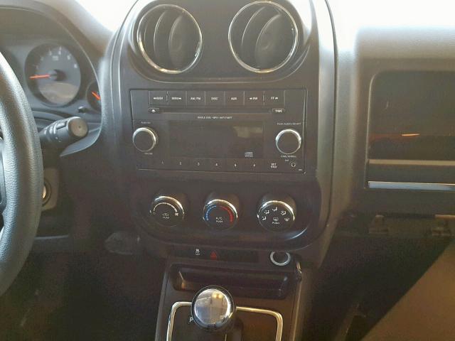 1C4NJCBA0CD622945 - 2012 JEEP COMPASS SP 黑色 照片 9