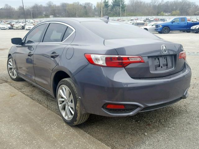 19UDE2F77HA004363 - 2017 ACURA ILX PREMIU GRAY photo 3