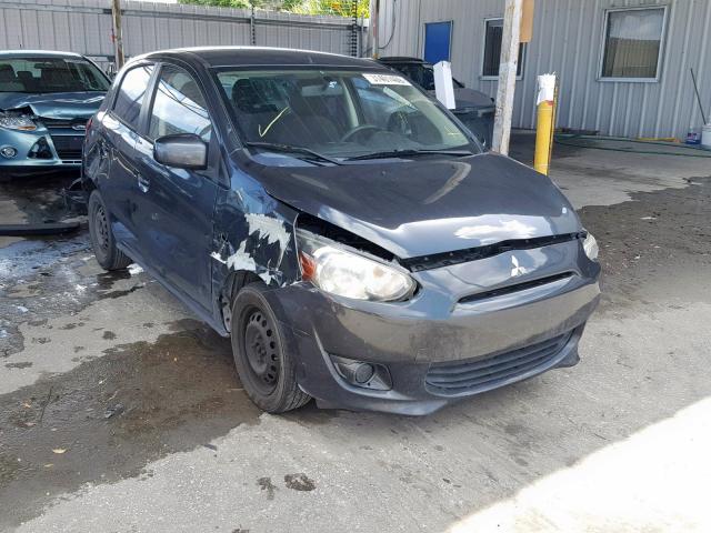 ML32A3HJ9EH006525 - 2014 MITSUBISHI MIRAGE DE GRAY photo 1