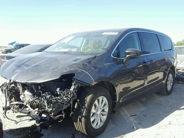 2C4RC1CG4JR158667 - 2018 CHRYSLER PACIFICA L CHARCOAL photo 2
