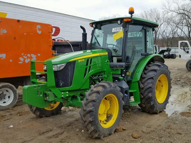 LV5100E403013 - 2018 JOHN DEERE5100E GREEN photo 2