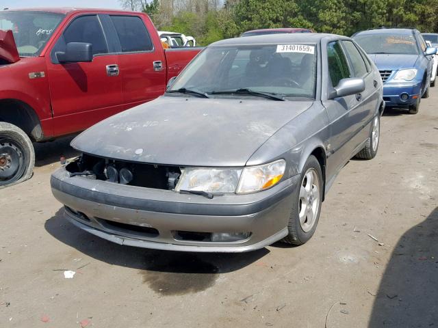 YS3DF58K227011619 - 2002 SAAB 9-3 SE GRAY photo 2