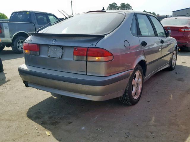 YS3DF58K227011619 - 2002 SAAB 9-3 SE GRAY photo 4