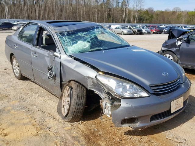 JTHBF30G430104161 - 2003 LEXUS ES 300 GRAY photo 1