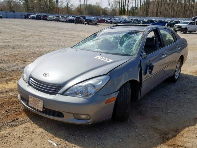 JTHBF30G430104161 - 2003 LEXUS ES 300 GRAY photo 2