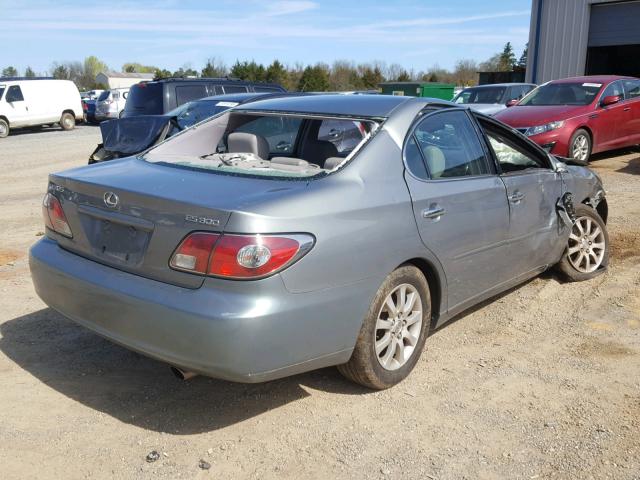 JTHBF30G430104161 - 2003 LEXUS ES 300 GRAY photo 4