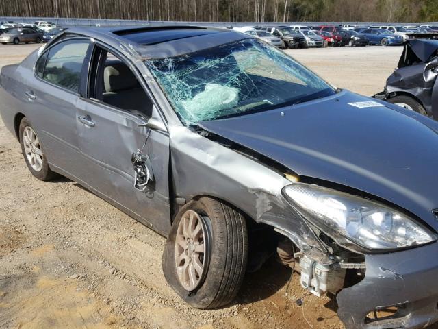 JTHBF30G430104161 - 2003 LEXUS ES 300 GRAY photo 9