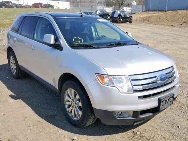 2FMDK4JC1ABB16945 - 2010 FORD EDGE SEL SILVER photo 1