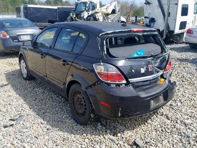 W08AR671485122301 - 2008 SATURN ASTRA XE BLACK photo 3