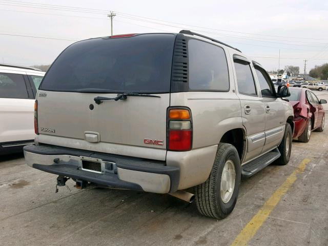 1GKEC13Z74R243114 - 2004 GMC YUKON GOLD photo 4