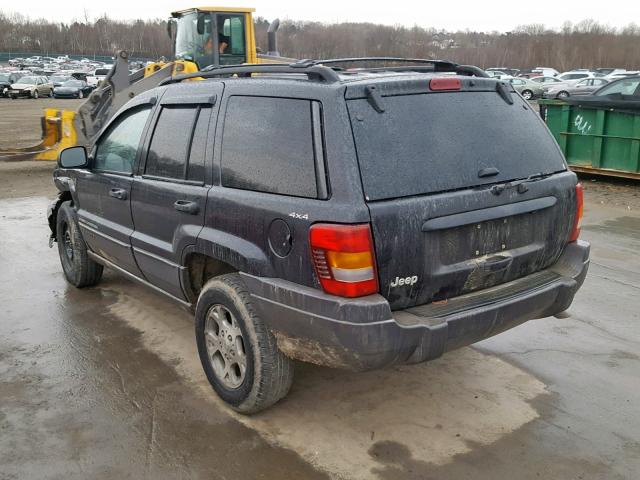 1J4GW58S9XC571313 - 1999 JEEP GRAND CHER BLACK photo 3