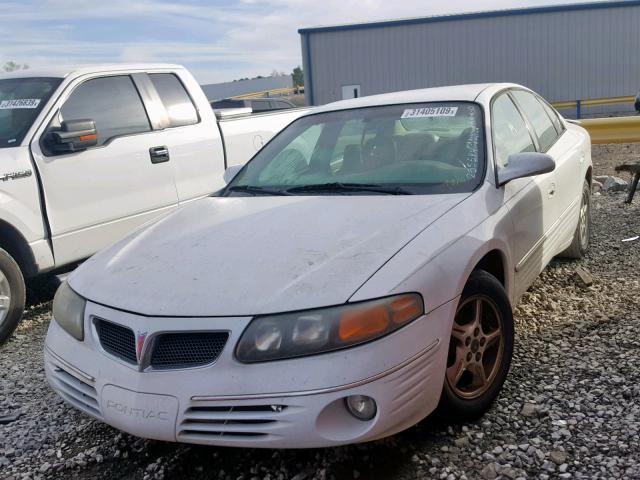 1G2HX54K1Y4255854 - 2000 PONTIAC BONNEVILLE WHITE photo 2