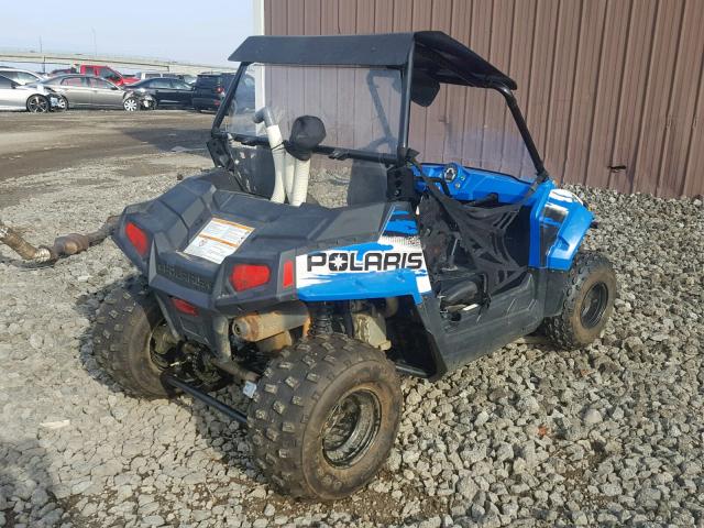 RF3YAV171HT019545 - 2017 POLARIS RZR 170 BLUE photo 4