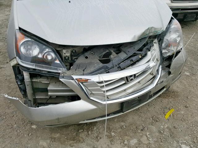 5FNRL38938B112839 - 2008 HONDA ODYSSEY TO SILVER photo 9