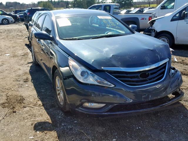 5NPEB4AC5DH547872 - 2013 HYUNDAI SONATA GLS BLUE photo 1