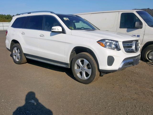 4JGDF6EE9HA863422 - 2017 MERCEDES-BENZ GLS 450 4M WHITE photo 1