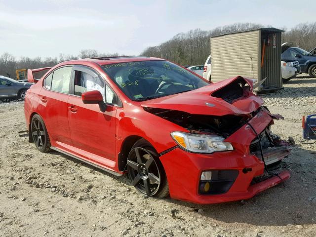 JF1VA1E6XG9806915 - 2016 SUBARU WRX PREMIU RED photo 1