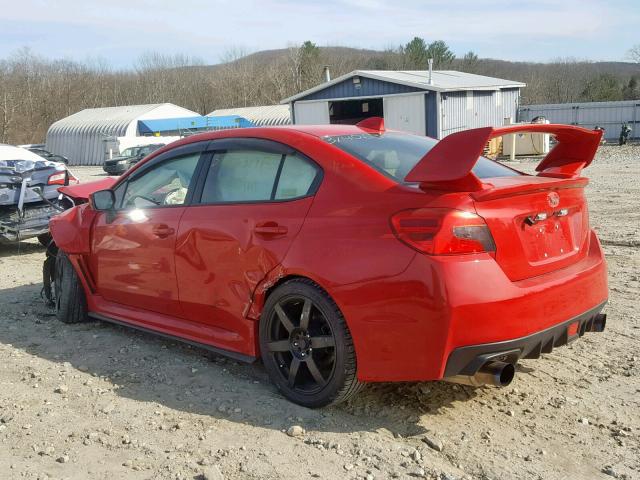 JF1VA1E6XG9806915 - 2016 SUBARU WRX PREMIU RED photo 3