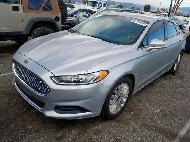 3FA6P0LU6GR194683 - 2016 FORD FUSION SE HYBRID  photo 2