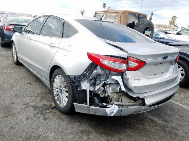 3FA6P0LU6GR194683 - 2016 FORD FUSION SE HYBRID  photo 3