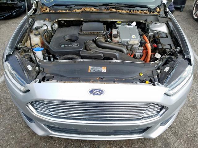 3FA6P0LU6GR194683 - 2016 FORD FUSION SE HYBRID  photo 7