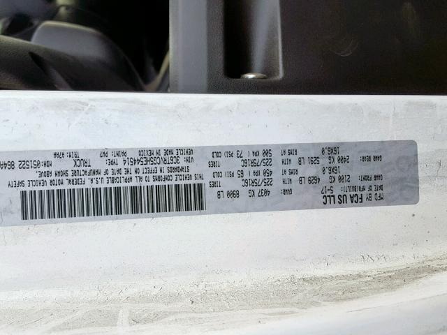 3C6TRVCG5HE544514 - 2017 RAM PROMASTER 白色 照片 10