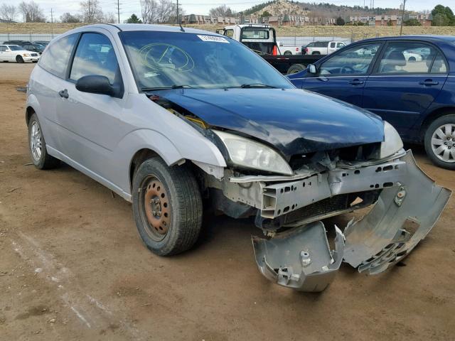 1FAFP31N07W294708 - 2007 FORD FOCUS ZX3 SILVER photo 1